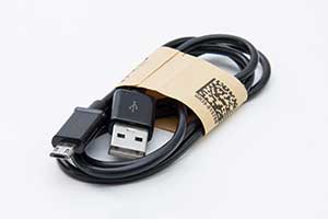 USB-Micro USB adat és töltő kábel 1m