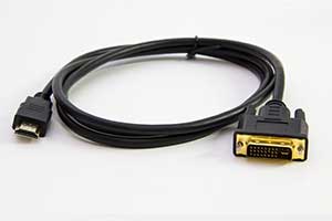 HDMI-DVI 24+5 1.8M monitor összekötő kábel
