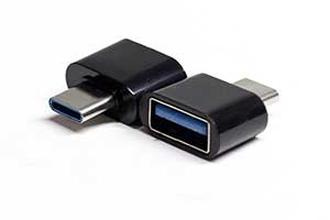 USB-C 3.1 (apa) - USB (anya) OTG Adapter